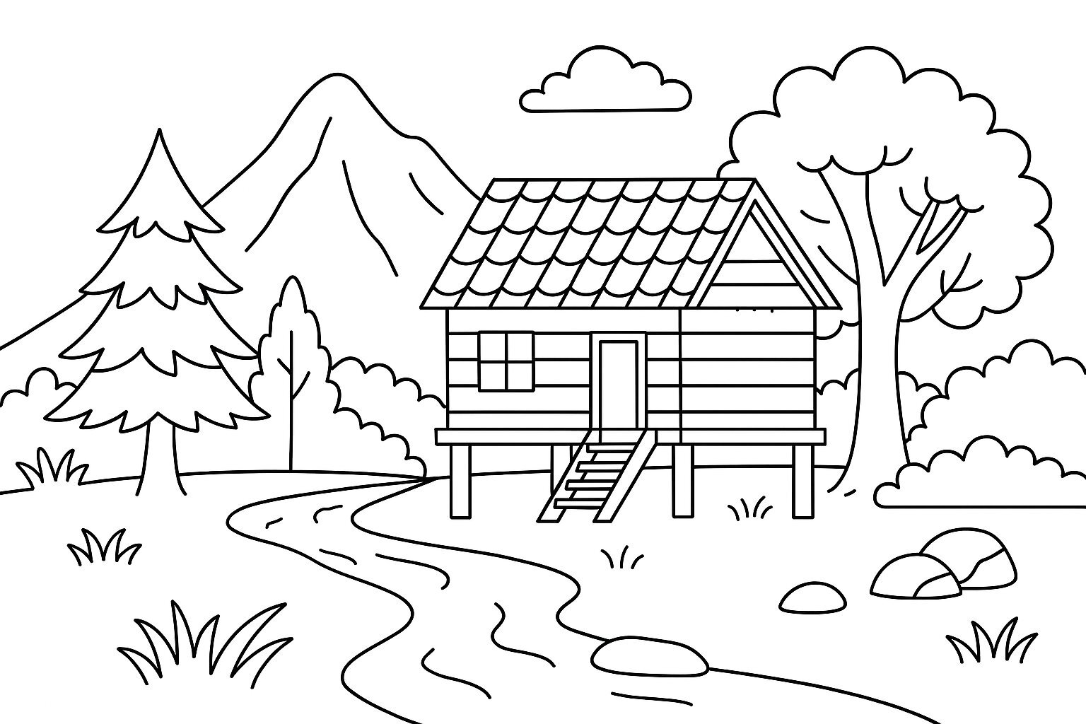 Mountain Stilt House
