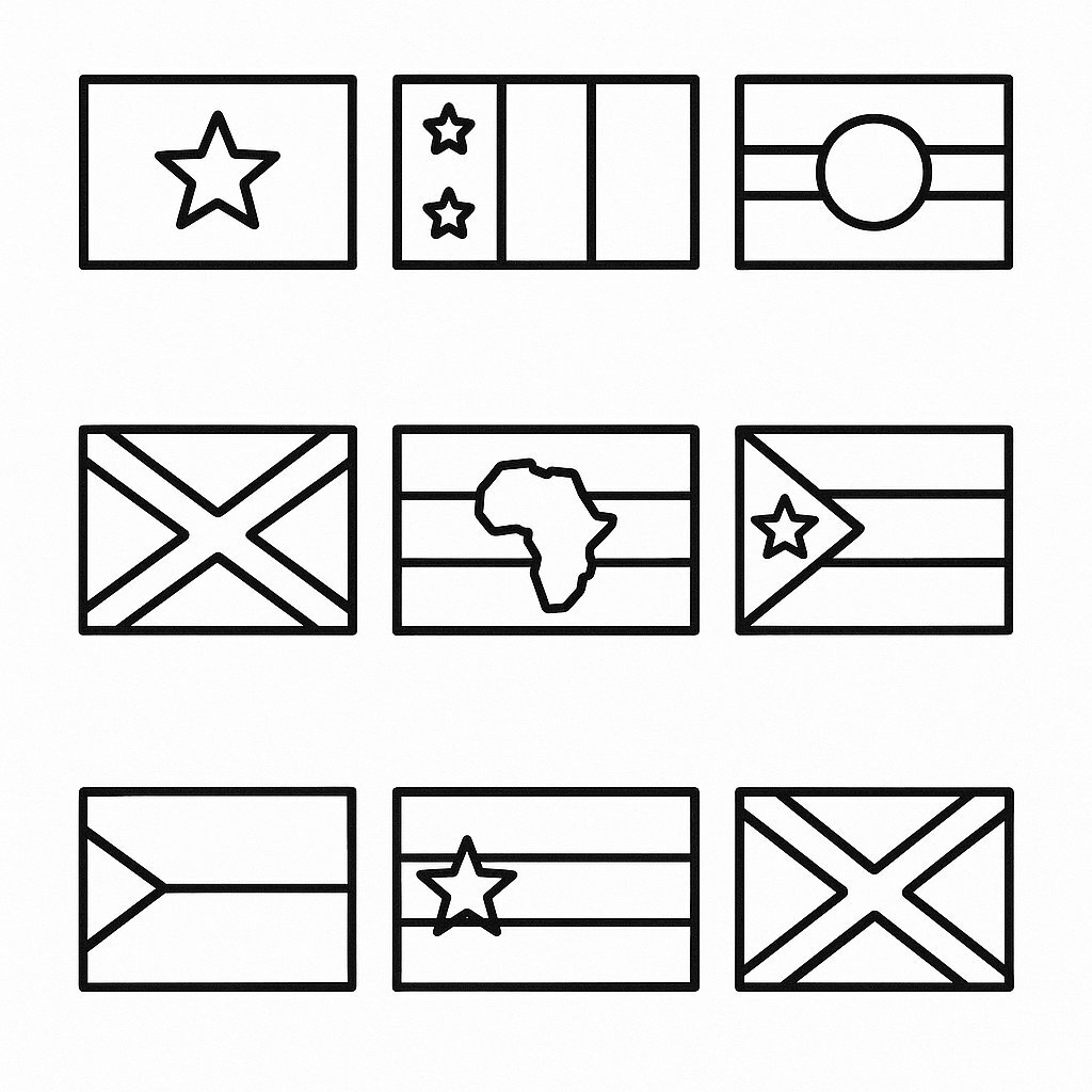 African Flags