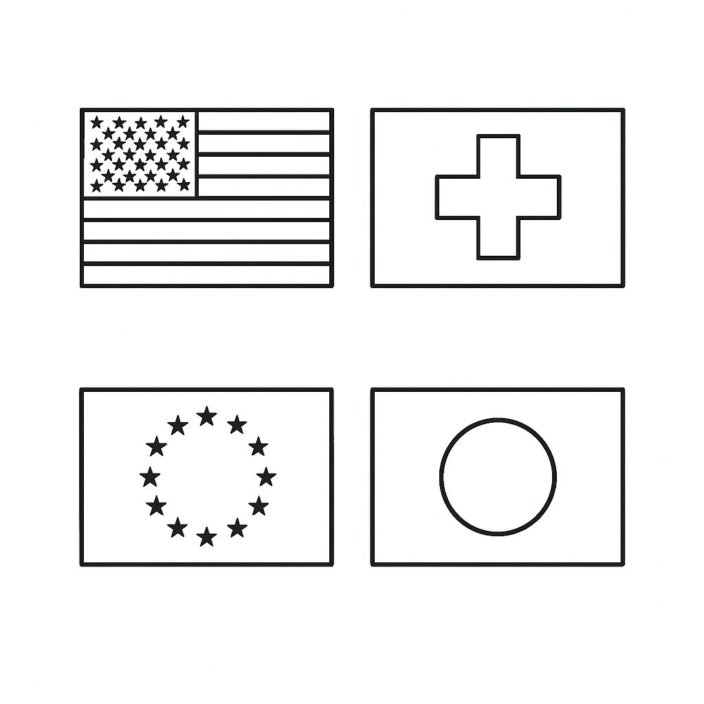Classic World Flags