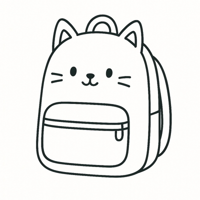 Backpack Coloring Pages for Kids 2026 – Free PDF Download