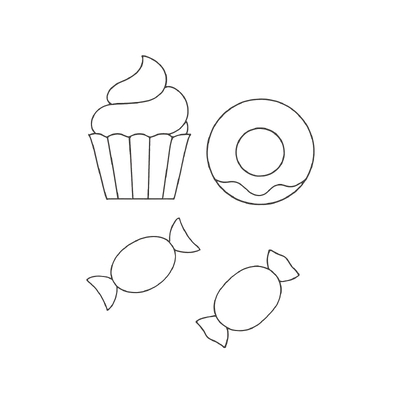 Candy Coloring Pages for Kids – Cutest Designs 2026 | Free PDF Download