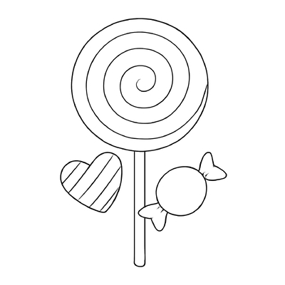 Candy Coloring Pages for Kids – Cutest Designs 2026 | Free PDF Download