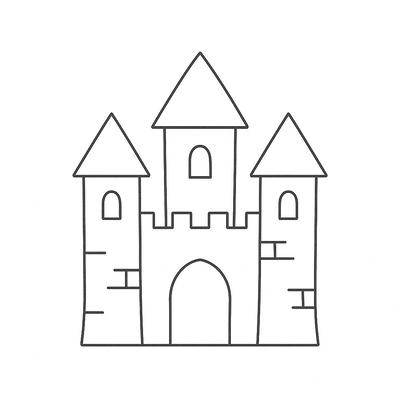 Castle Coloring Pages for Kids 2026 – PDF Coloring Sheets