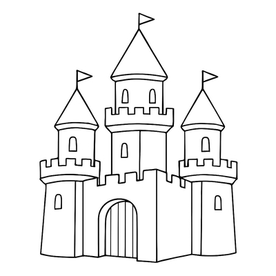 Castle Coloring Pages for Kids 2026 – PDF Coloring Sheets