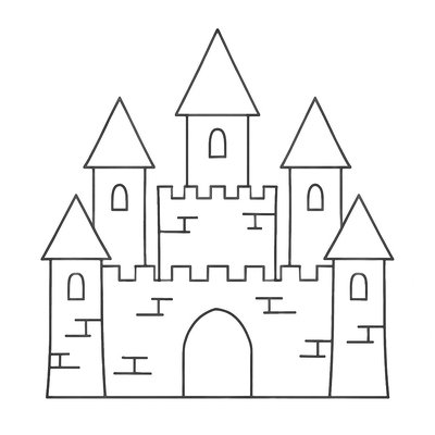 Castle Coloring Pages for Kids 2026 – PDF Coloring Sheets