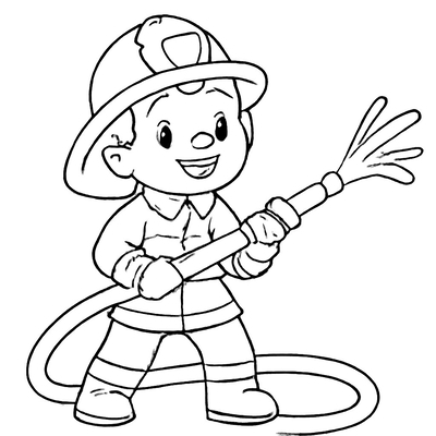Firefighter Coloring Pages for Kids 2026 – Free PDF Download