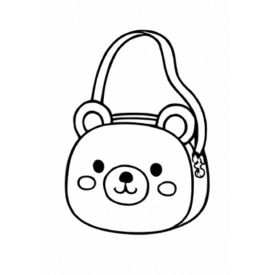 Handbag Coloring Pages for Kids 2026 – PDF Coloring Sheets