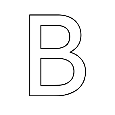 Letter B Coloring Pages for Kids 2026 – Free PDF Download