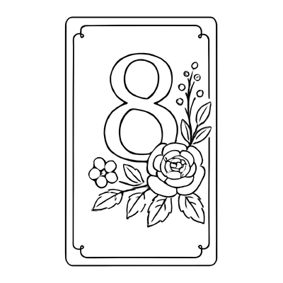 March 8th Card Coloring Pages for Kids 2026 – Free PDF Download