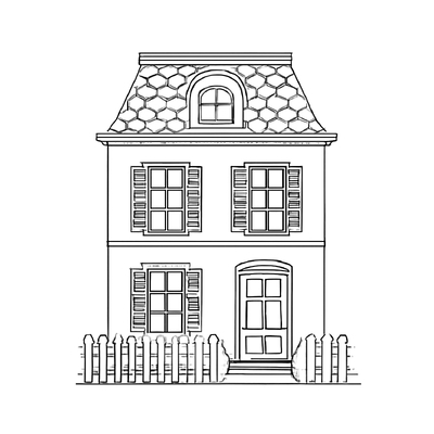Rainbow House Coloring Pages for Kids – Most Beautiful Designs 2026