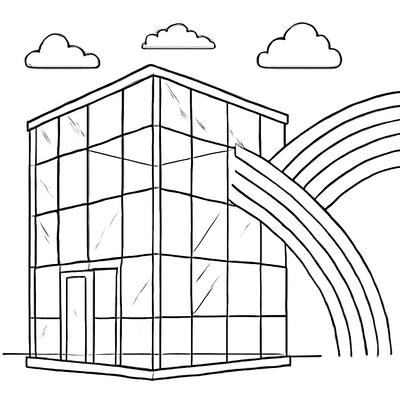 Rainbow House Coloring Pages for Kids – Most Beautiful Designs 2026