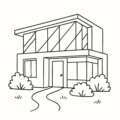Rainbow House Coloring Pages for Kids – Most Beautiful Designs 2026
