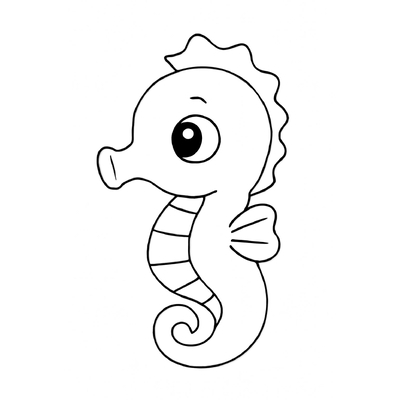 Seahorse Coloring Pages for Kids 2026 – Free PDF Download