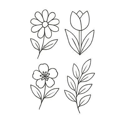 Sticker-Style Coloring Pages for Kids 2026 – Free PDF Download