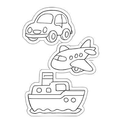 Sticker-Style Coloring Pages for Kids 2026 – Free PDF Download