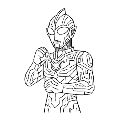 Ultraman Coloring Pages for Kids – Super Cool and New Designs 2026