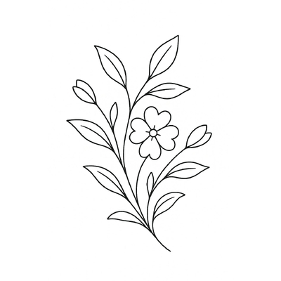 Water Spinach Coloring Pages for Kids 2026