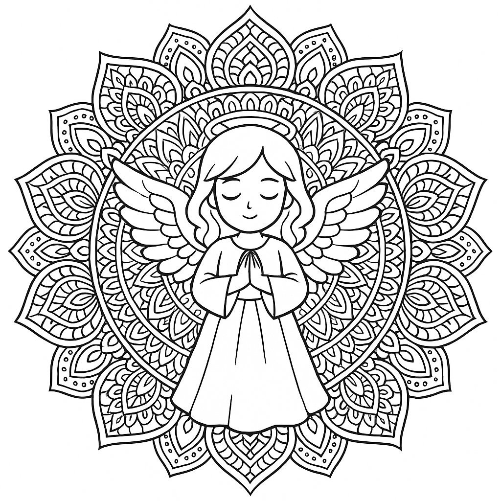 Mandala Angel