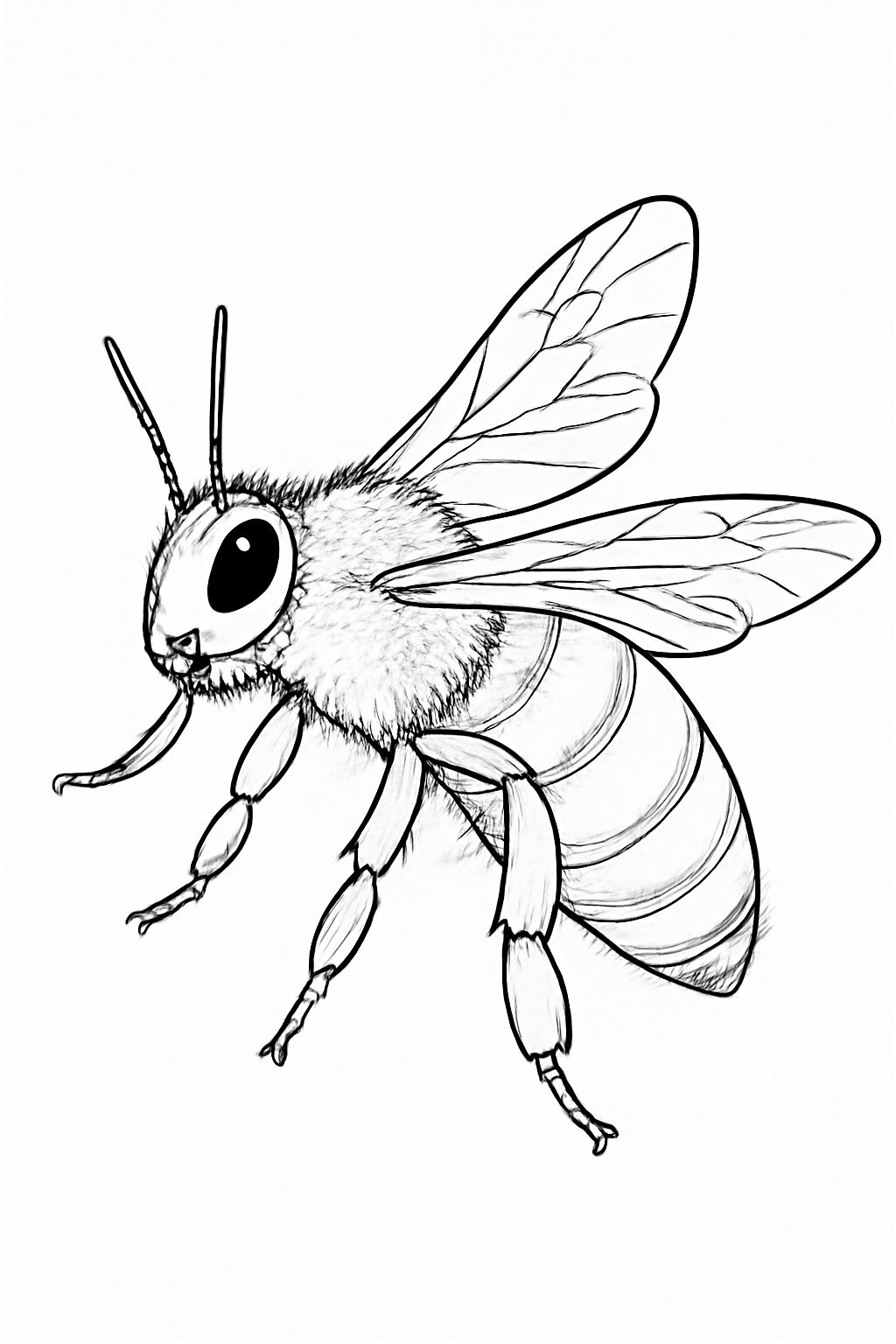 Bee Coloring Pages for Kids 2026