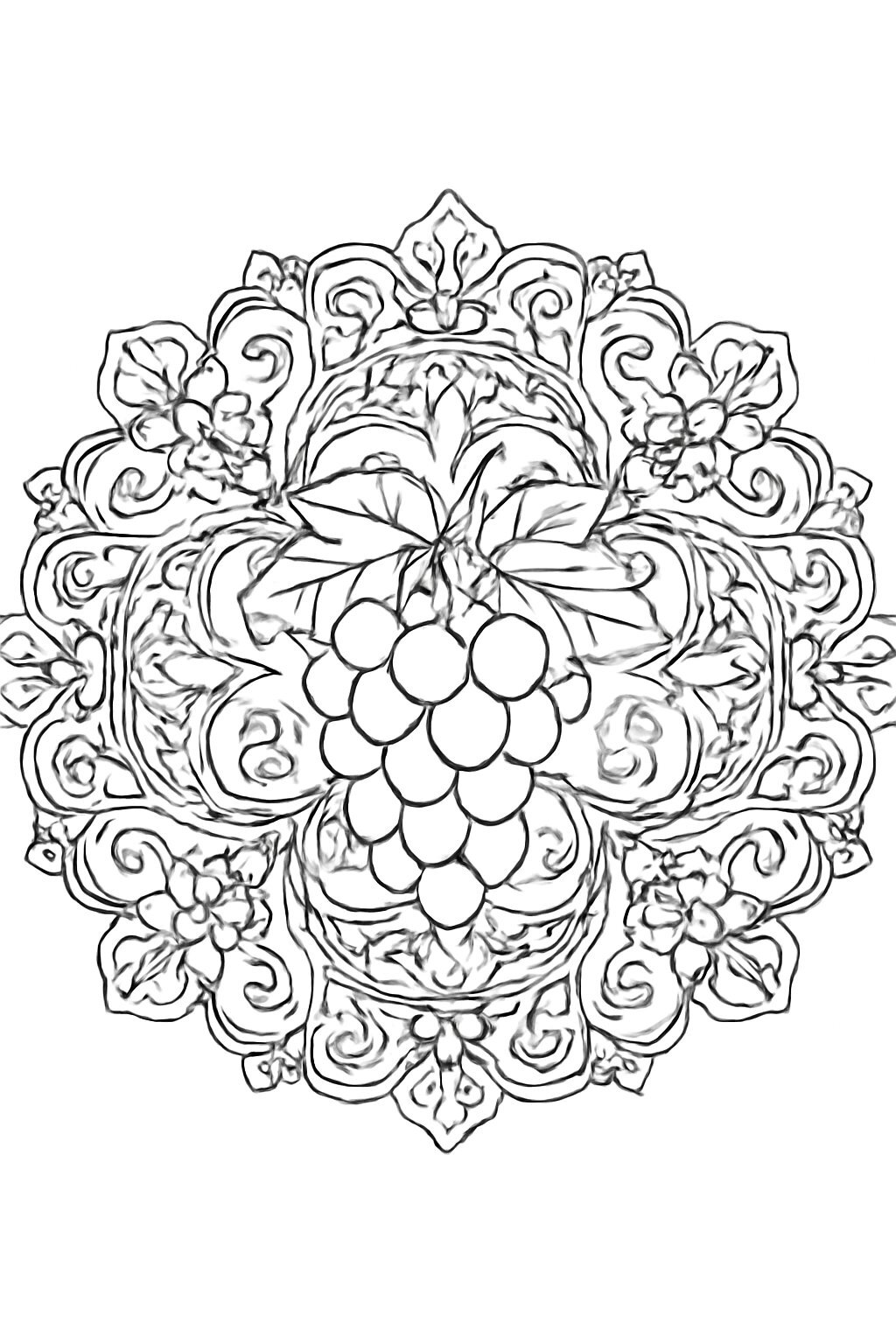Mandala Grapes