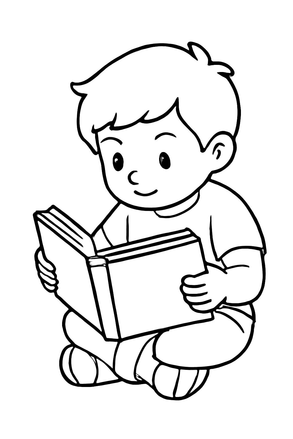 3D Child Reading