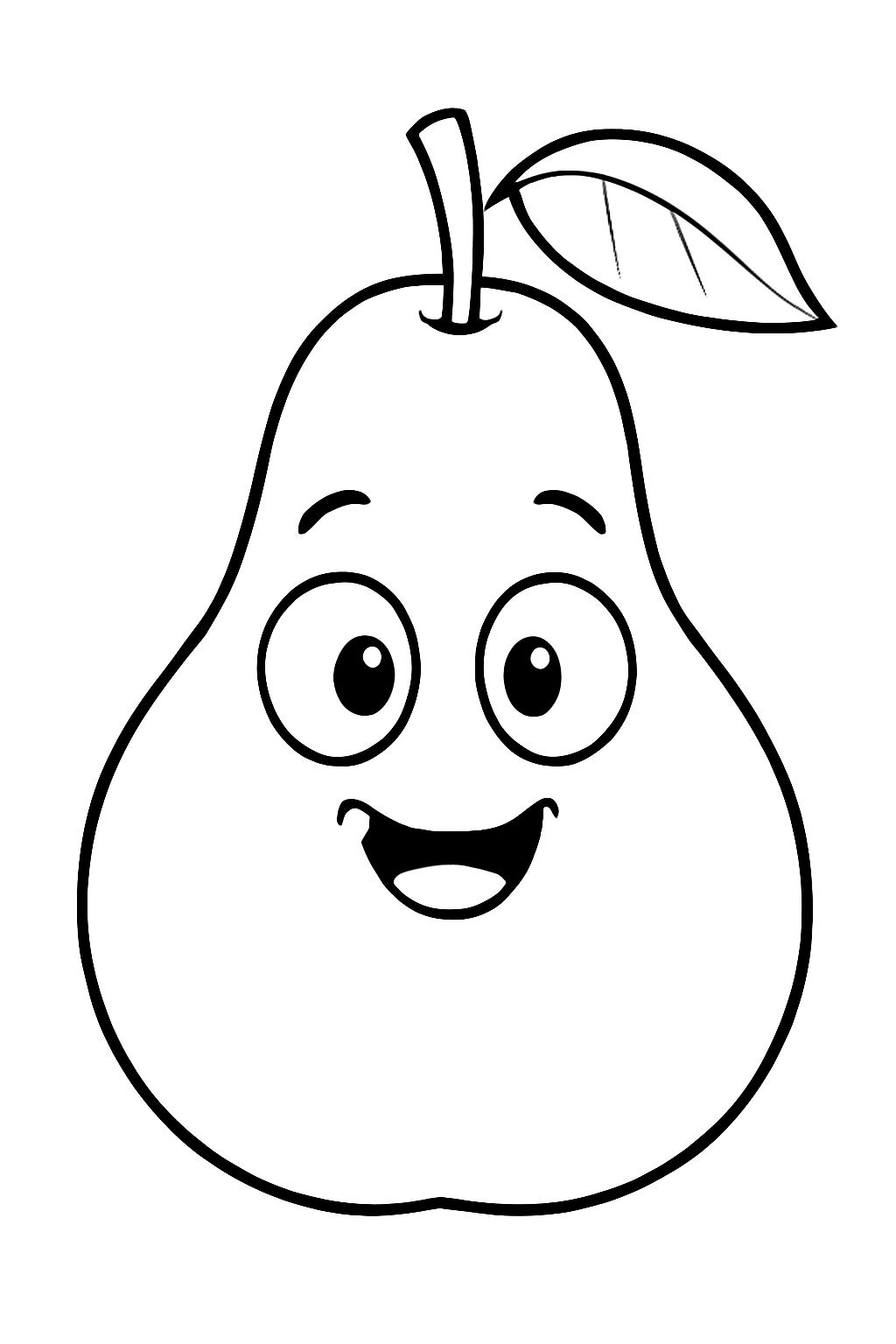 Cartoon Pear