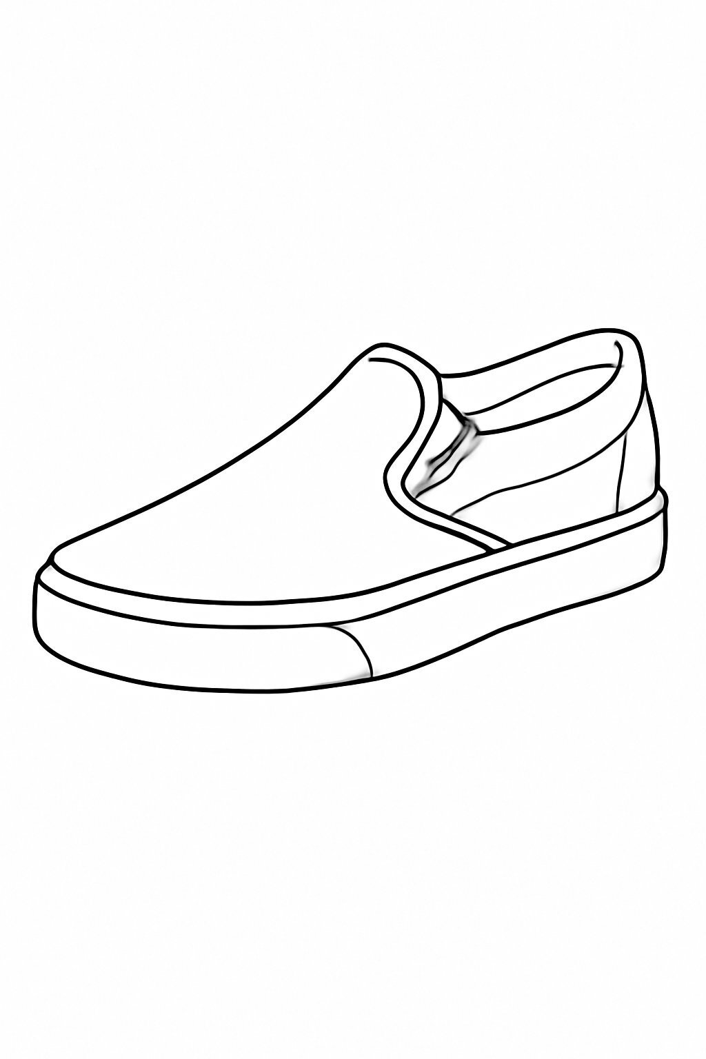 Simple Slip-On Shoes