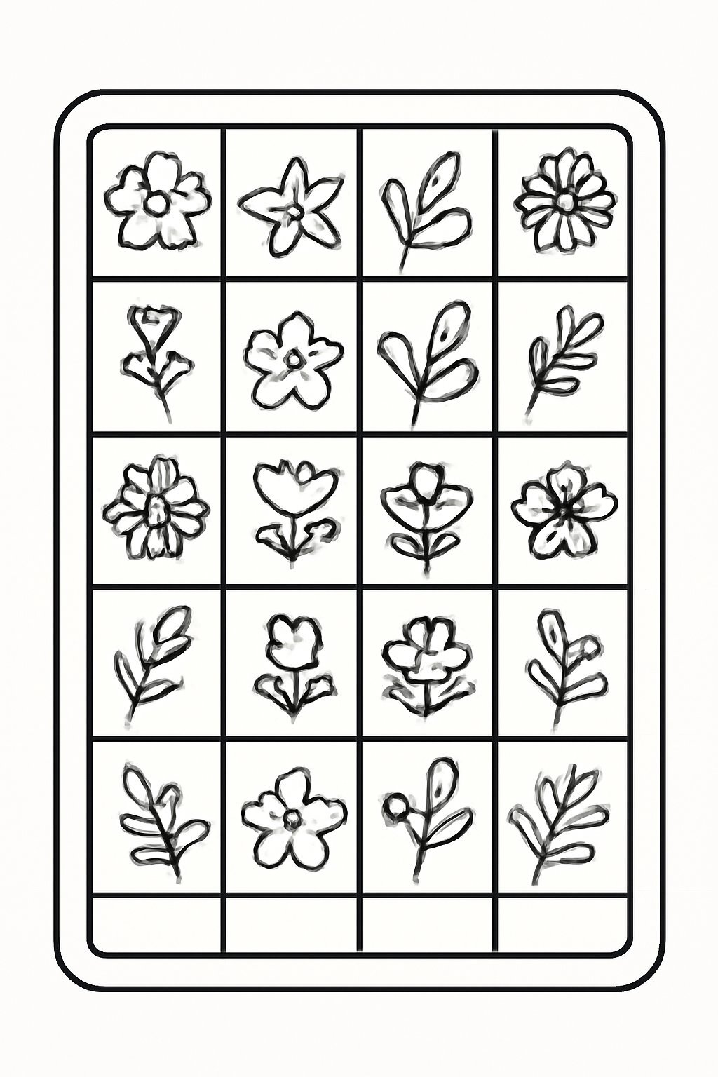 Floral Timetable