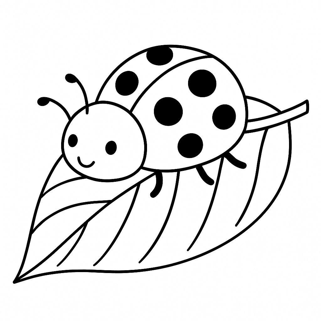 Ladybug on Leaf
