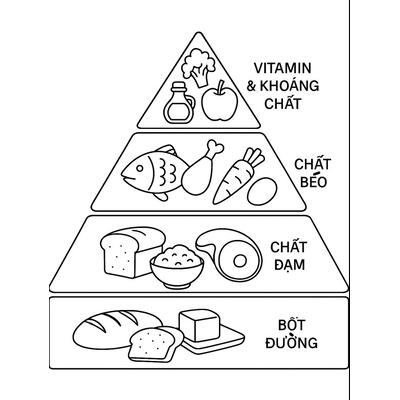 4 Food Groups Coloring Pages 2026 to Help Kids Understand Nutrition