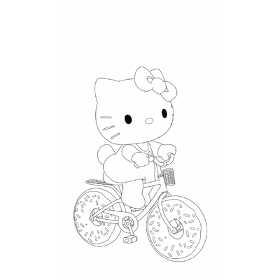 Adorable Hello Kitty Coloring Pages Kids Absolutely Love