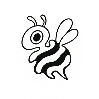 Bee Coloring Pages for Kids 2026