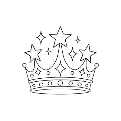 Crown Coloring Pages for Kids 2026 – Free