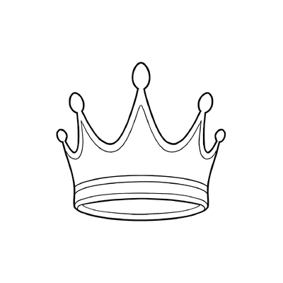Crown Coloring Pages for Kids 2026 – Free