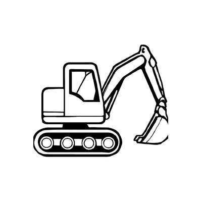Excavator Coloring Pages for Kids 2026 – Free PDF Download