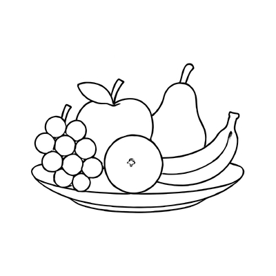 Five-Fruit Tray (Tet) Coloring Pages for Kids 2026 – Beautiful Designs