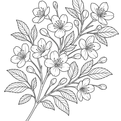 Flamboyant Flower Coloring Pages for Kids – Creative &amp; Beautiful 2026