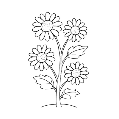 Flowering Trees Coloring Pages 2026 – PDF for Kids