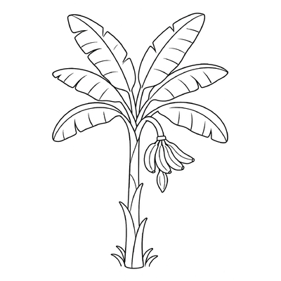 Fruit Trees Coloring Pages 2026 – PDF for Kids