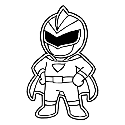 Gao Ranger Coloring Pages for Kids 2026