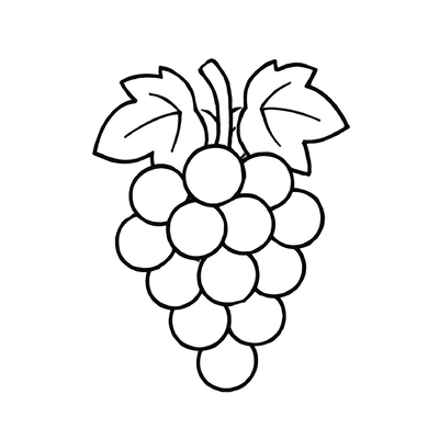 Grape Coloring Pages for Kids 2026 – Beautiful and Easy to Download