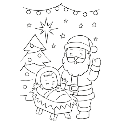 Meaningful Christmas Nativity Coloring Pages for Kids 2026
