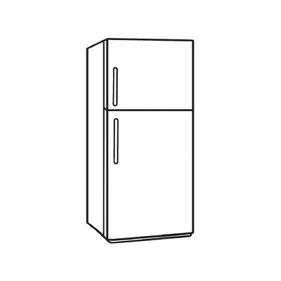 Refrigerator Coloring Pages for Kids 2026 – Free