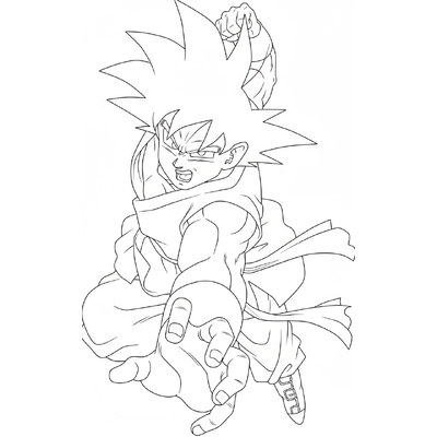 Super Cool Goku Coloring Pages – Free Printable Goku Sheets for Kids