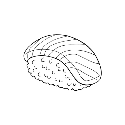 Sushi Coloring Pages for Kids 2026 – PDF Images