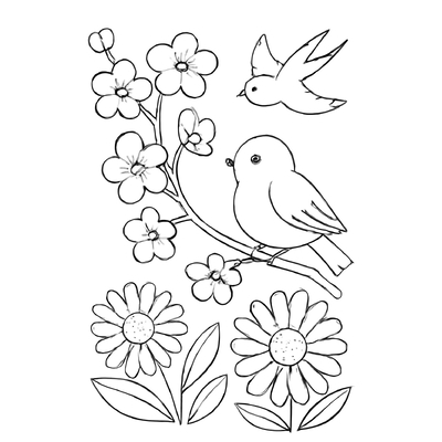 Tet and Spring Festival Coloring Pages 2026 – PDF for Kids