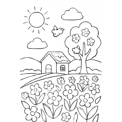 Tet and Spring Festival Coloring Pages 2026 – PDF for Kids