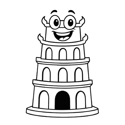 Turtle Tower Coloring Pages for Kids 2026 – Beautiful and Easy to Download