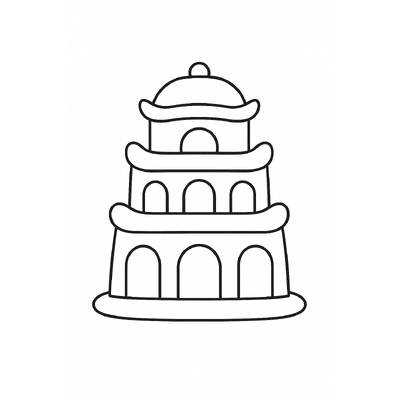 Turtle Tower Coloring Pages for Kids 2026 – Beautiful and Easy to Download