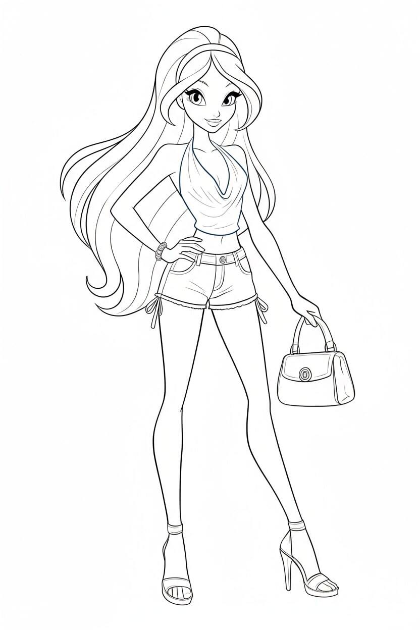 Winx Bloom, the princess of magic